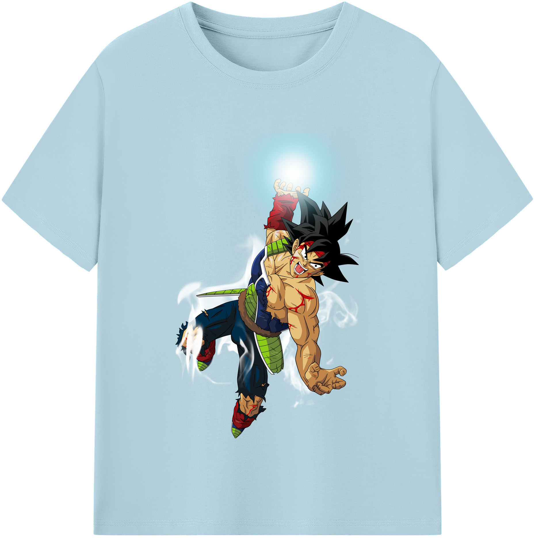 （画像用） ドラゴンボール バーダック DRAGON BALL Burdock 綿100％半袖Tシャツ（フロントプリント）
